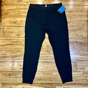 NWT Columbia Men’s Omni-Heat Midweight Base Layer Tight w/Fly Black Size XXL